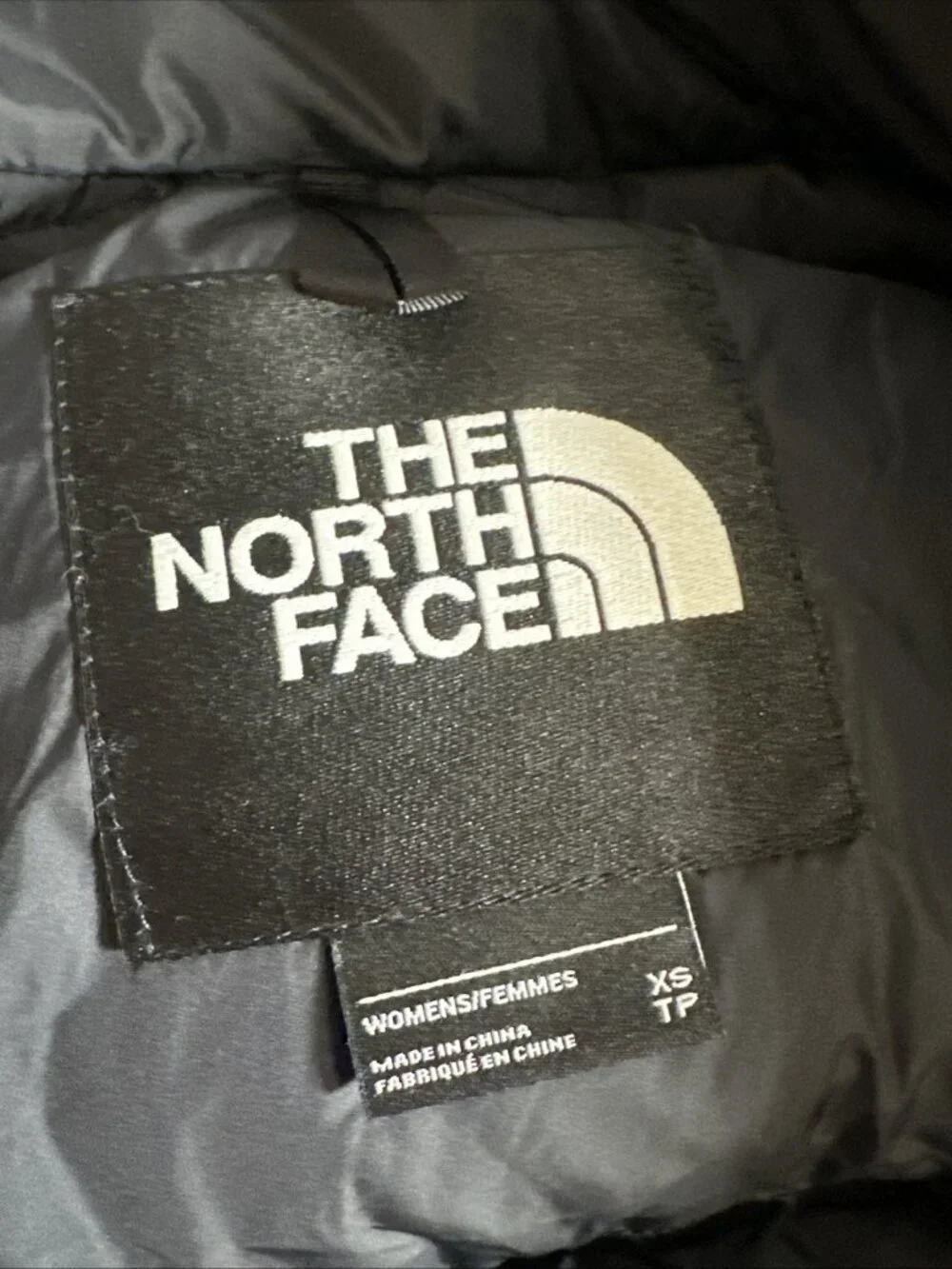 The North Face Vest Womens XS Black 700 Down Puffer Full Zip Outdoor Ski